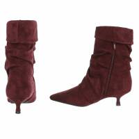 Damen Klassische Stiefeletten - winesuede