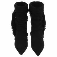 Damen Klassische Stiefeletten - blacksuede