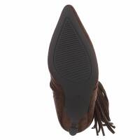 Damen Klassische Stiefeletten - brownsuede