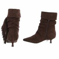 Damen Klassische Stiefeletten - brownsuede