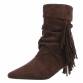 Damen Klassische Stiefeletten - brownsuede