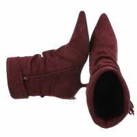 Damen Klassische Stiefeletten - winesuede