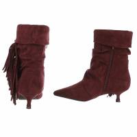 Damen Klassische Stiefeletten - winesuede