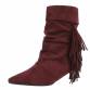 Damen Klassische Stiefeletten - winesuede