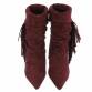 Damen Klassische Stiefeletten - winesuede