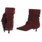 Damen Klassische Stiefeletten - winesuede