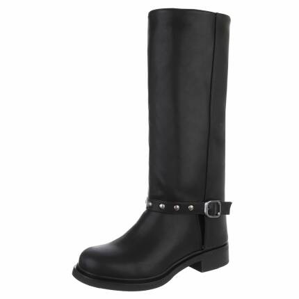 Damen Klassische Stiefel - blackpu