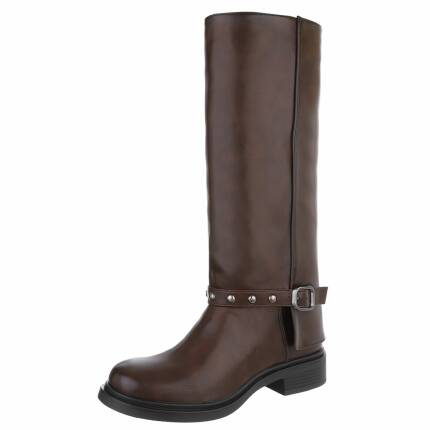Damen Klassische Stiefel - brownpu