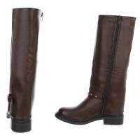 Damen Klassische Stiefel - brownpu