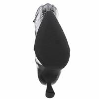 Damen Schnürstiefel - blackpu