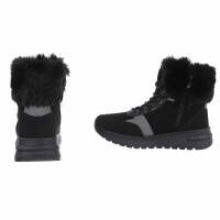 Damen Schnürstiefeletten - black