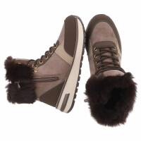 Damen Schnürstiefeletten - brown