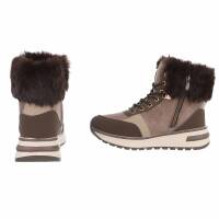 Damen Schnürstiefeletten - brown