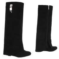 Damen High-Heel Stiefel - black