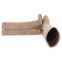 Damen High-Heel Stiefel - kheki