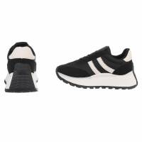 Damen Low-Sneakers - black
