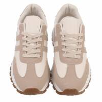 Damen Low-Sneakers - khaki