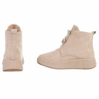 Damen Klassische Stiefeletten - beige