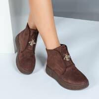Damen Klassische Stiefeletten - brown