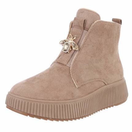 Damen Klassische Stiefeletten - khaki