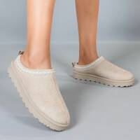 Damen Pantoletten - beige