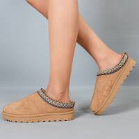 Damen Pantoletten - camel