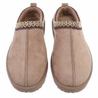 Damen Pantoletten - khaki