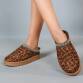 Damen Pantoletten - leopard