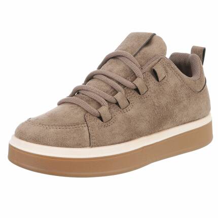 Damen Low-Sneakers - khaki