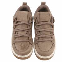 Damen Low-Sneakers - khaki