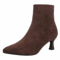 Damen Klassische Stiefeletten - brownsuede
