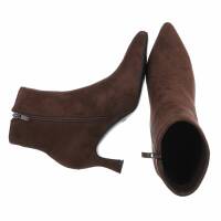 Damen Klassische Stiefeletten - brownsuede