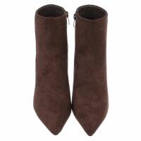Damen Klassische Stiefeletten - brownsuede
