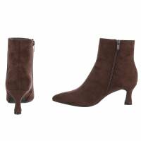 Damen Klassische Stiefeletten - brownsuede