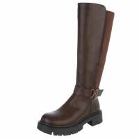 Damen Klassische Stiefel - brownpu