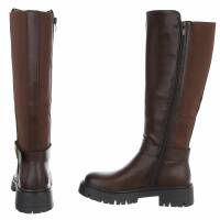 Damen Klassische Stiefel - brownpu