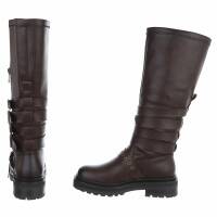 Damen Klassische Stiefel - brownpu