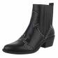 Damen Western- & Bikerboots - blackpu