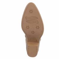 Damen Western- & Bikerboots - khakipu