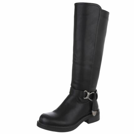 Damen Klassische Stiefel - blackpu