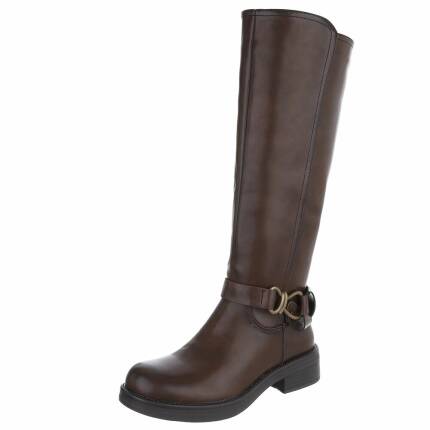 Damen Klassische Stiefel - brownpu