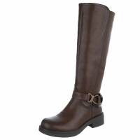 Damen Klassische Stiefel - brownpu