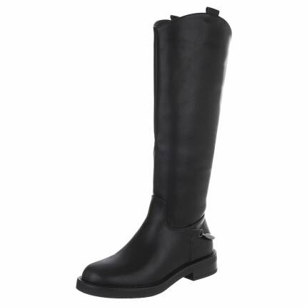 Damen Klassische Stiefel - blackpu