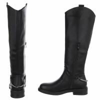 Damen Klassische Stiefel - blackpu