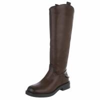 Damen Klassische Stiefel - brownpu
