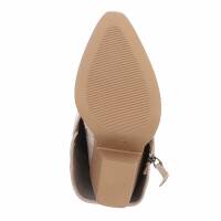 Damen Western- & Bikerboots - beige