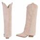 Damen Western- & Bikerboots - beige