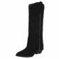 Damen Western- & Bikerboots - black