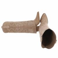 Damen Western- & Bikerboots - khaki