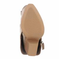 Damen Western- & Bikerboots - khaki